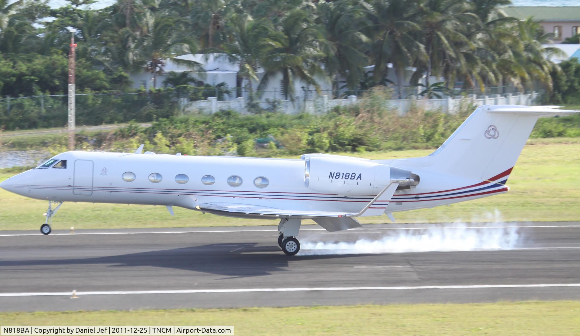 N818BA, 1987 Gulfstream Aerospace G-IV C/N 1017, N818BA