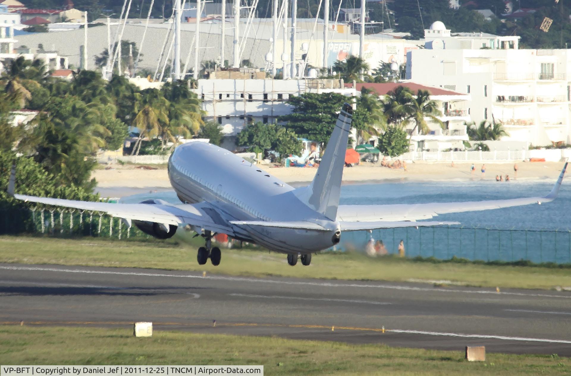 VP-BFT, 2007 Boeing 737-7JB BBJ C/N 36714/2340, VP-BFT