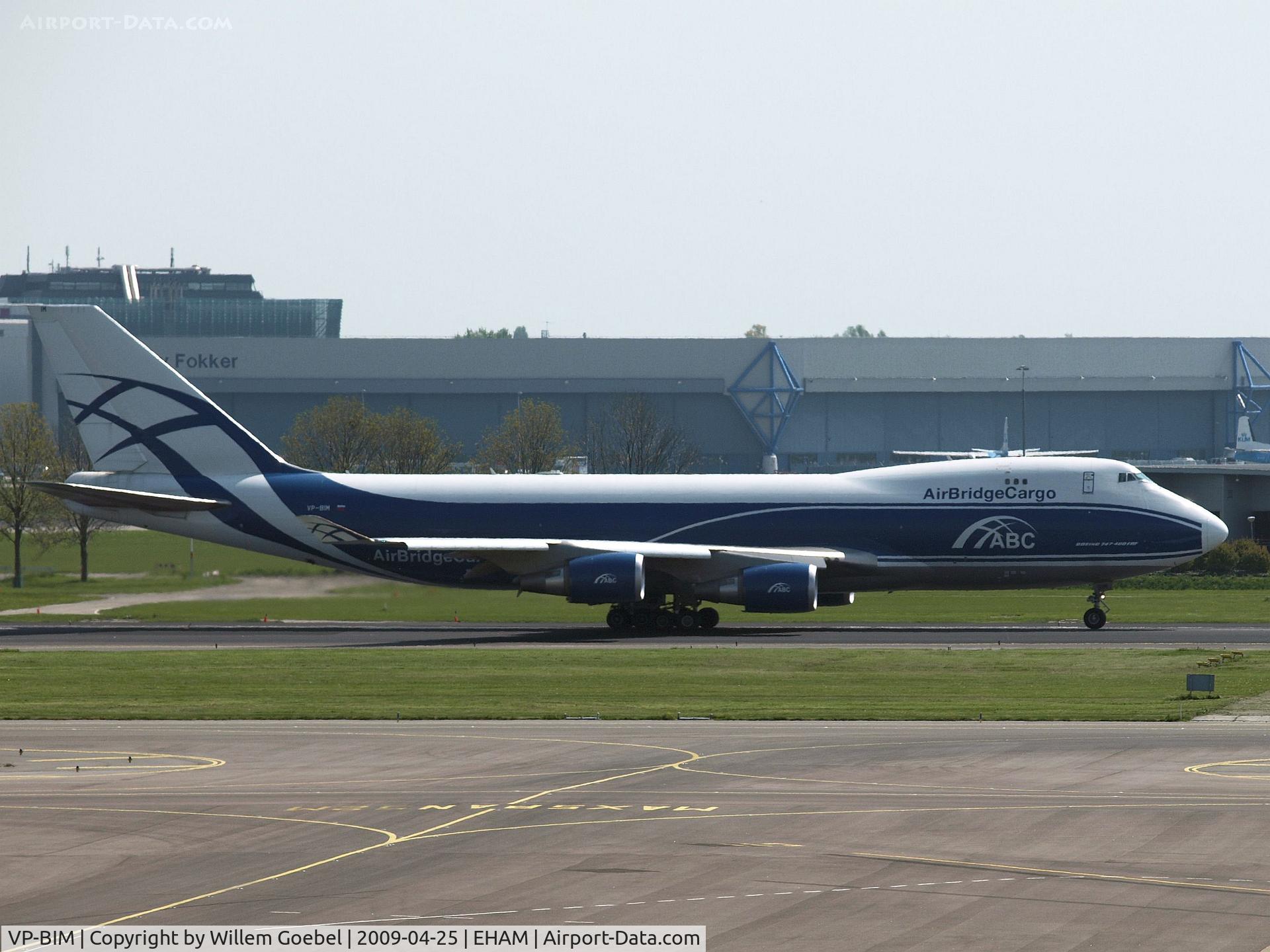 VP-BIM, 2008 Boeing 747-4HAERF C/N 35237, Ready for take off from runway 24