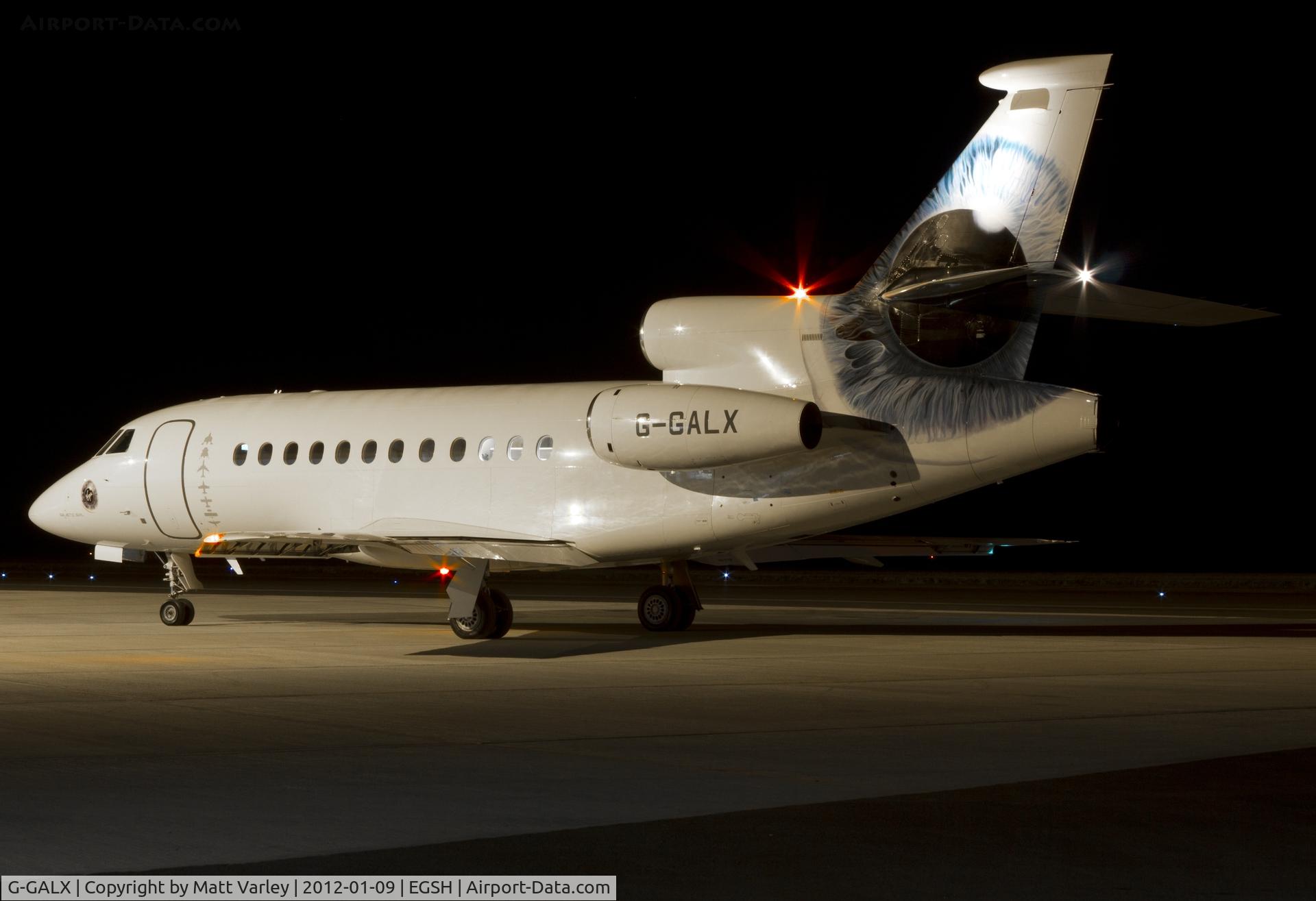 G-GALX, 2006 Dassault Falcon 900EX C/N 163, 