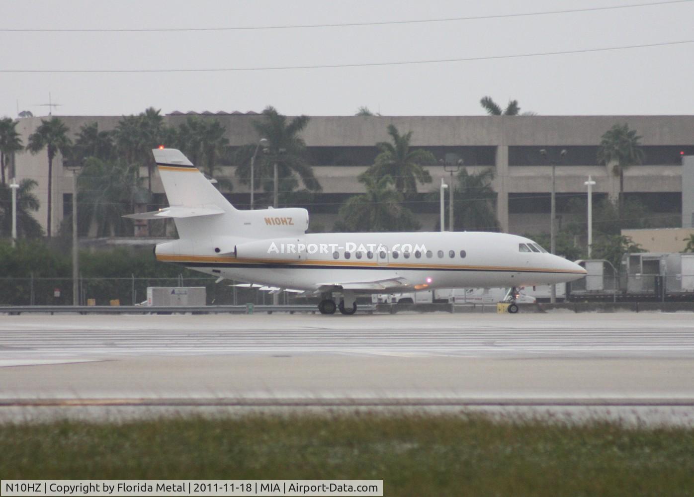 N10HZ, 1999 Dassault Falcon 900EX C/N 57, Falcon 900EX departing Runway 8L right before the rain