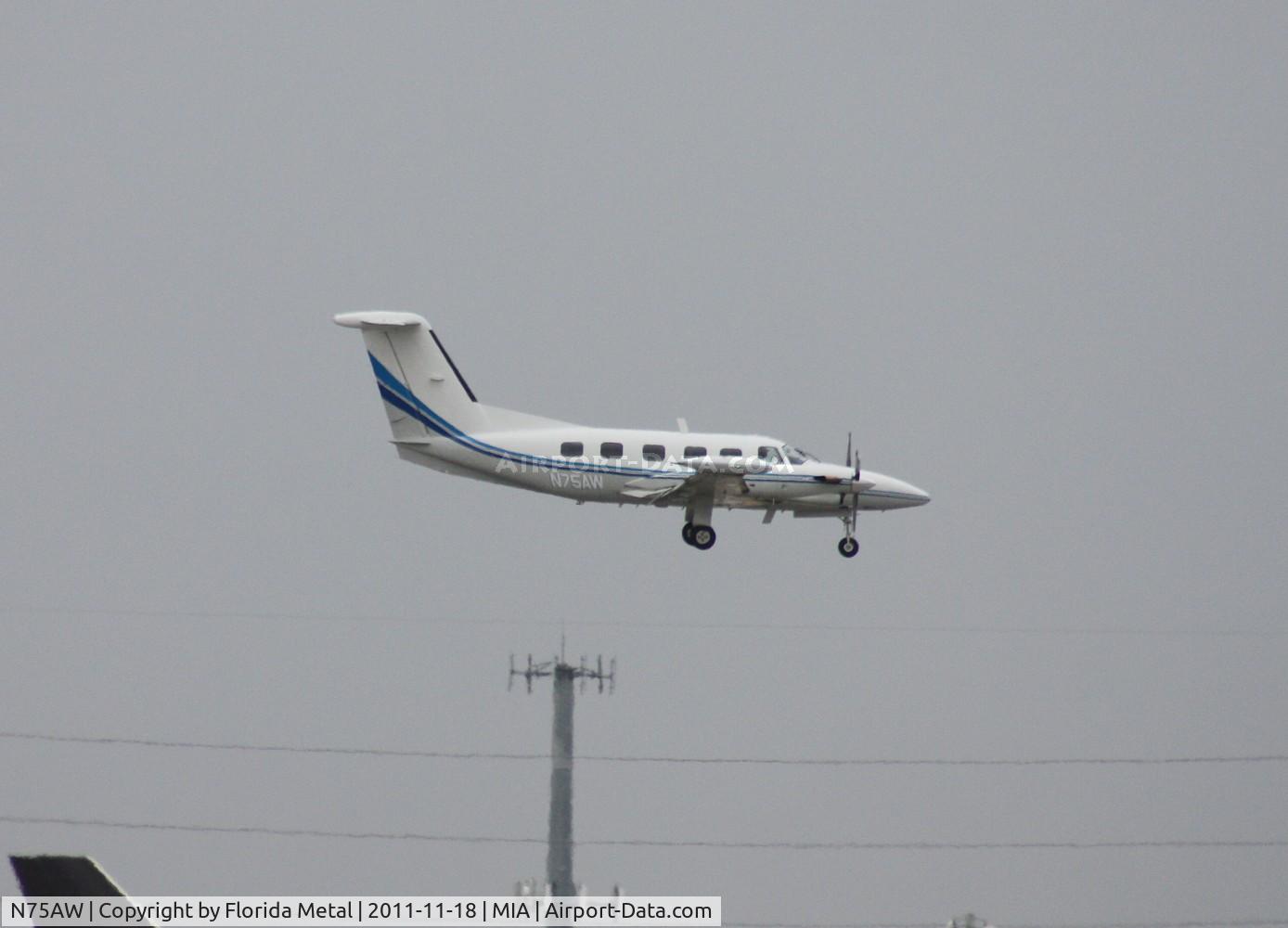 N75AW, 1981 Piper PA-42-720 Cheyenne III C/N 42-8001046, Piper 42