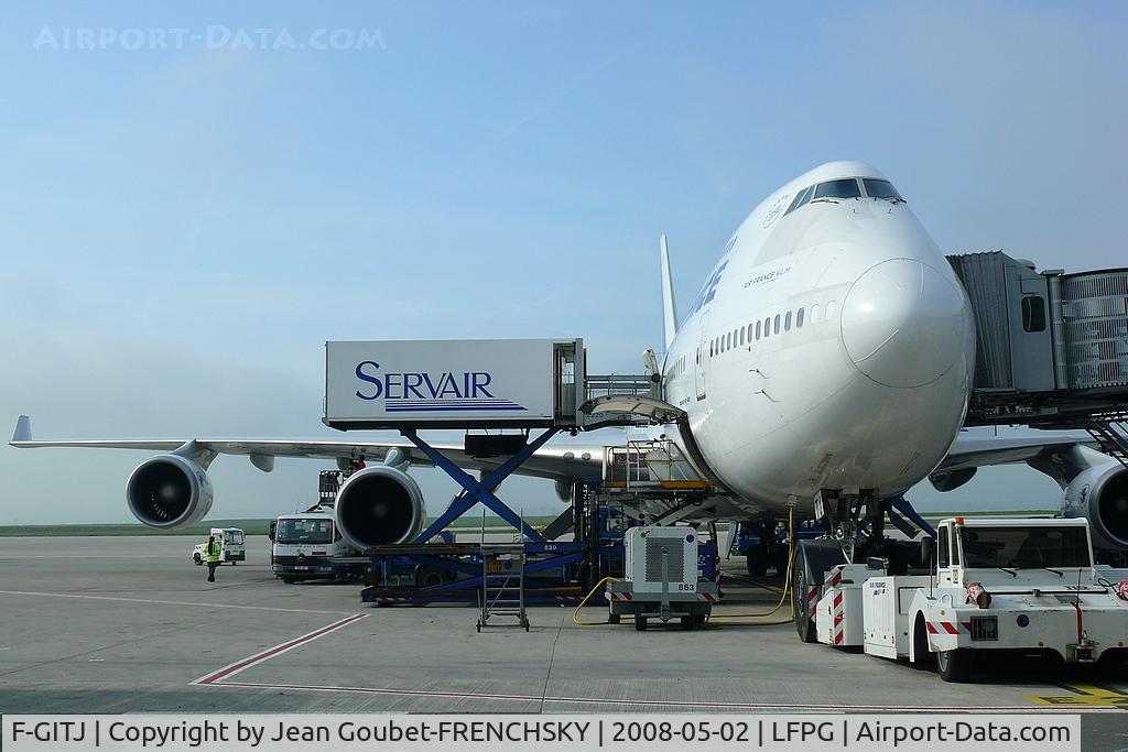 F-GITJ, 2004 Boeing 747-428 C/N 32871, to Jobourg