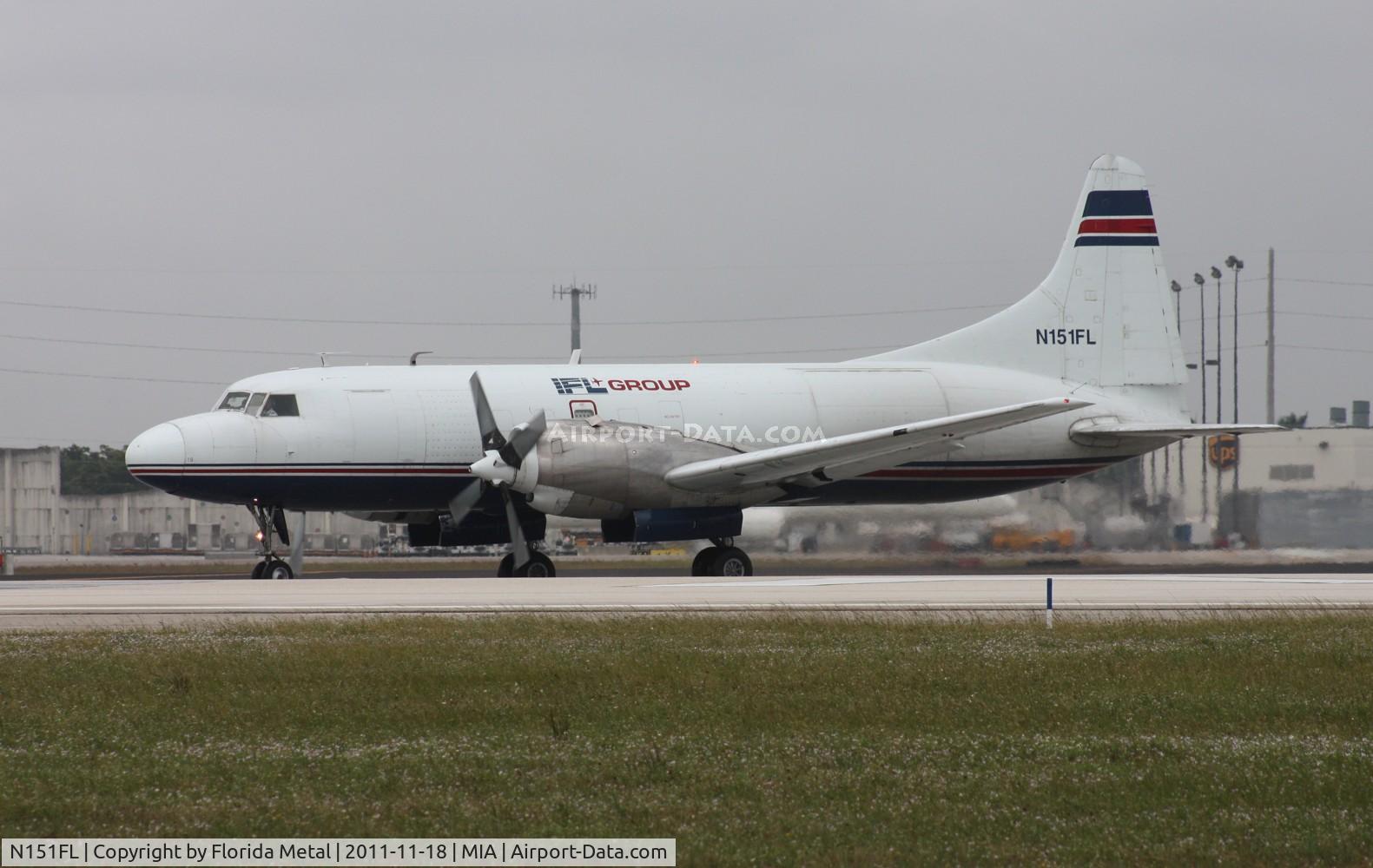 N151FL, 1953 Convair 580 C/N 51, IFL Group Convair 580