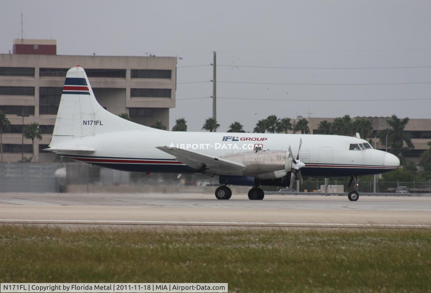 N171FL, 1956 Convair 580 C/N 318, IFL Convair 580