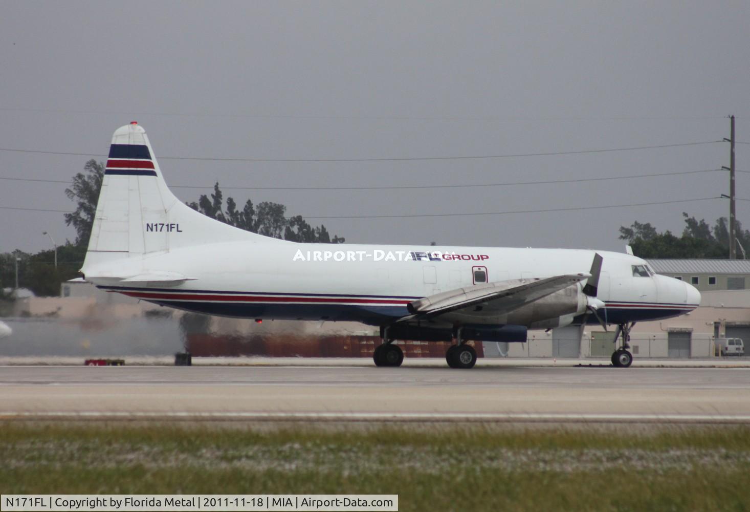 N171FL, 1956 Convair 580 C/N 318, IFL Group CV-580