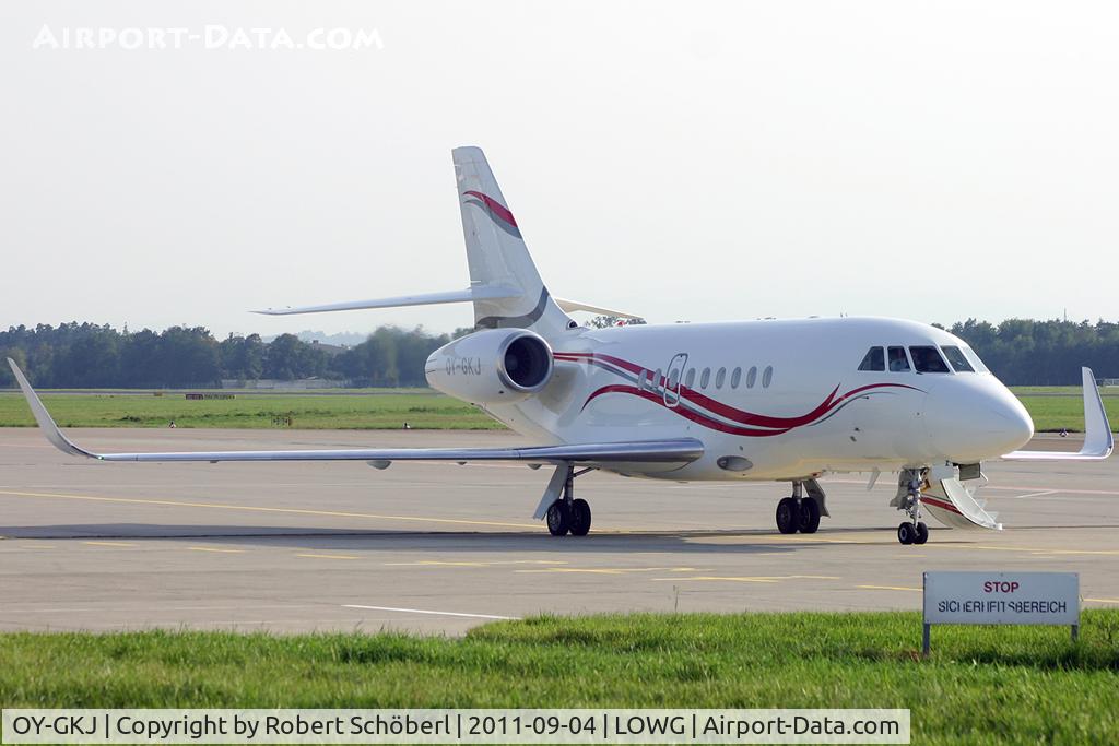OY-GKJ, 2009 Dassault Falcon 2000LX C/N 195, OY-GKJ