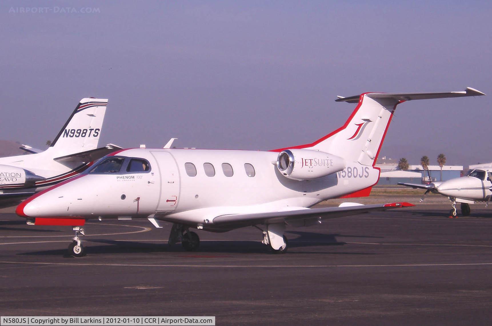 N580JS, 2009 Embraer EMB-500 Phenom 100 C/N 50000079, Visitor