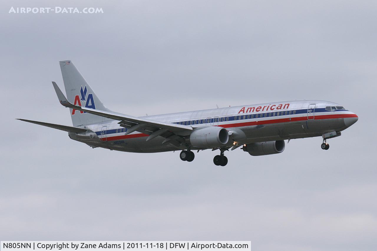 N805NN, 2009 Boeing 737-823 C/N 31075, American Airlines at DFW Airport