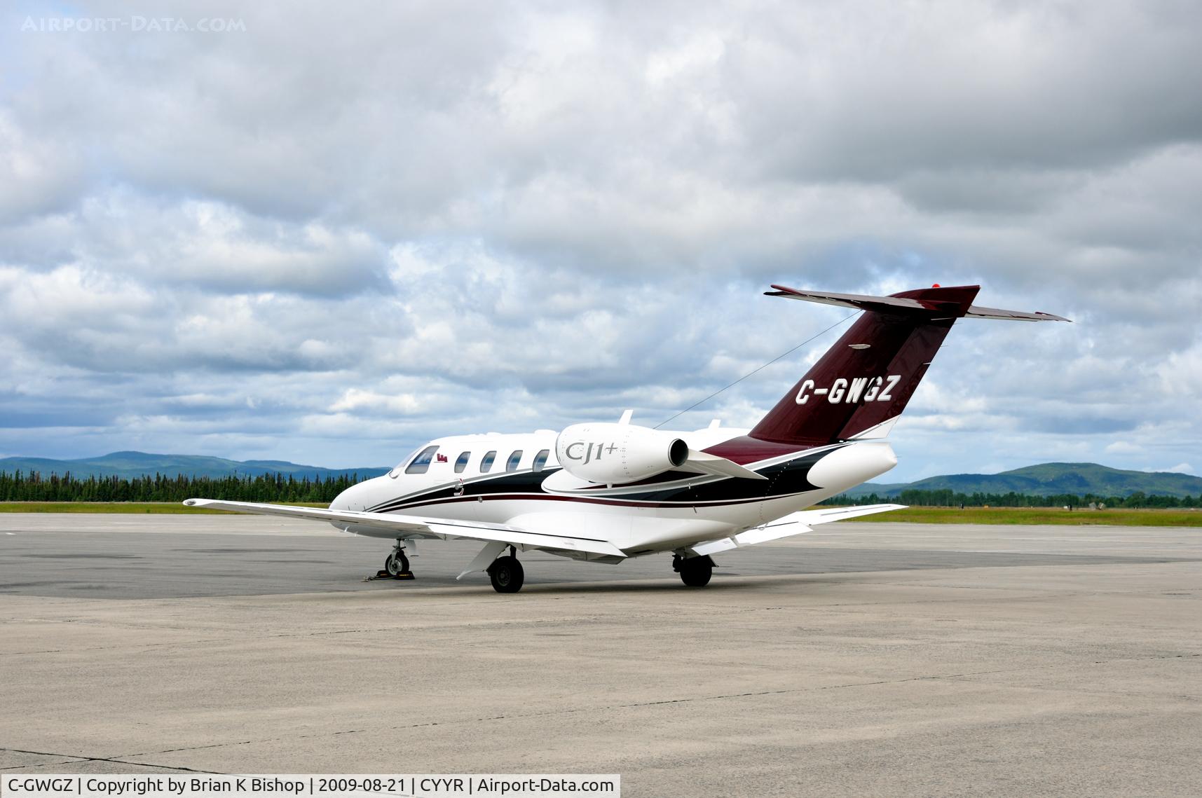 C-GWGZ, 2007 Cessna 525 CitationJet CJ1+ C/N 525-0637, Woodwards
