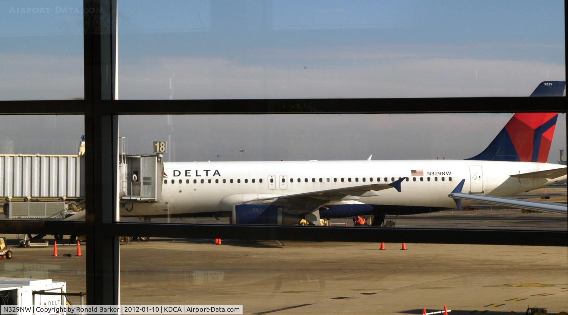 N329NW, 1992 Airbus A320-211 C/N 306, DCA, VA