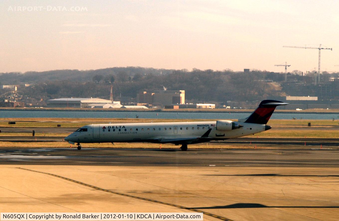 N605QX, 2002 Bombardier CRJ-701 (CL-600-2C10) Regional Jet C/N 10022, DCA, VA