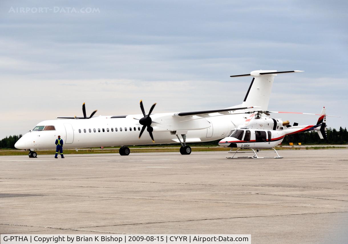 G-PTHA, 2009 De Havilland Canada DHC-8-402Q Dash 8 C/N 4267, Being exported