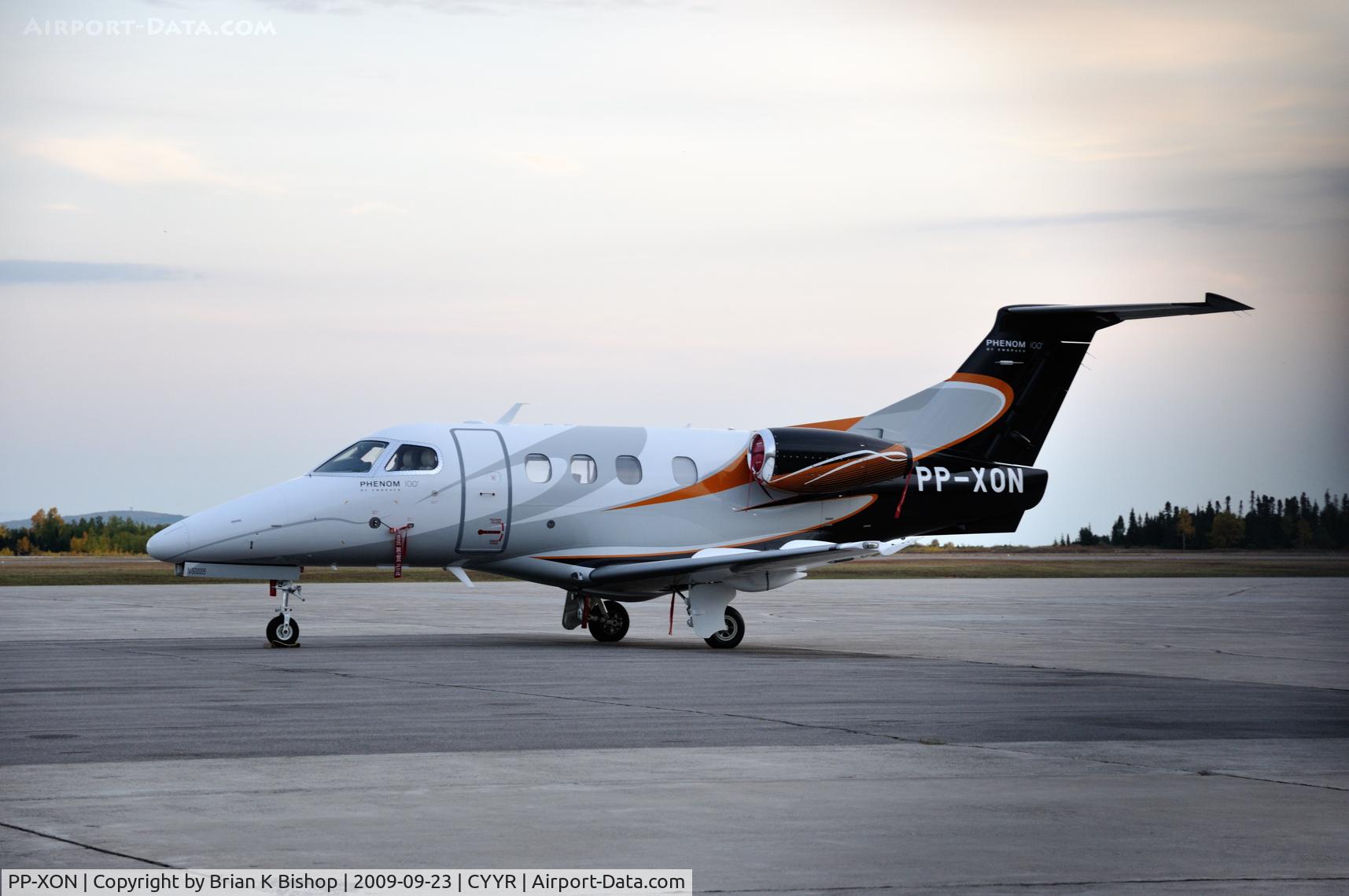 PP-XON, 2007 Embraer EMB-500 Phenom 100 C/N 50000005, Woodwards