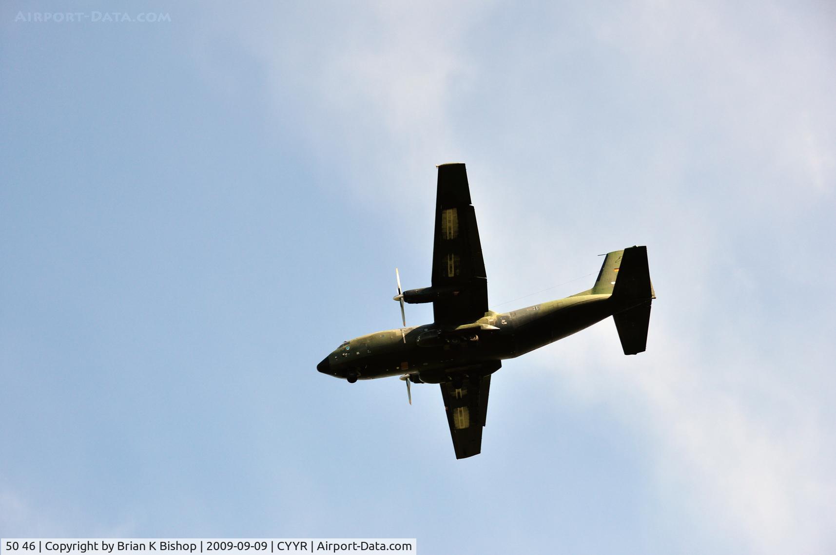 50 46, Transall C-160D C/N D68, Landing 34