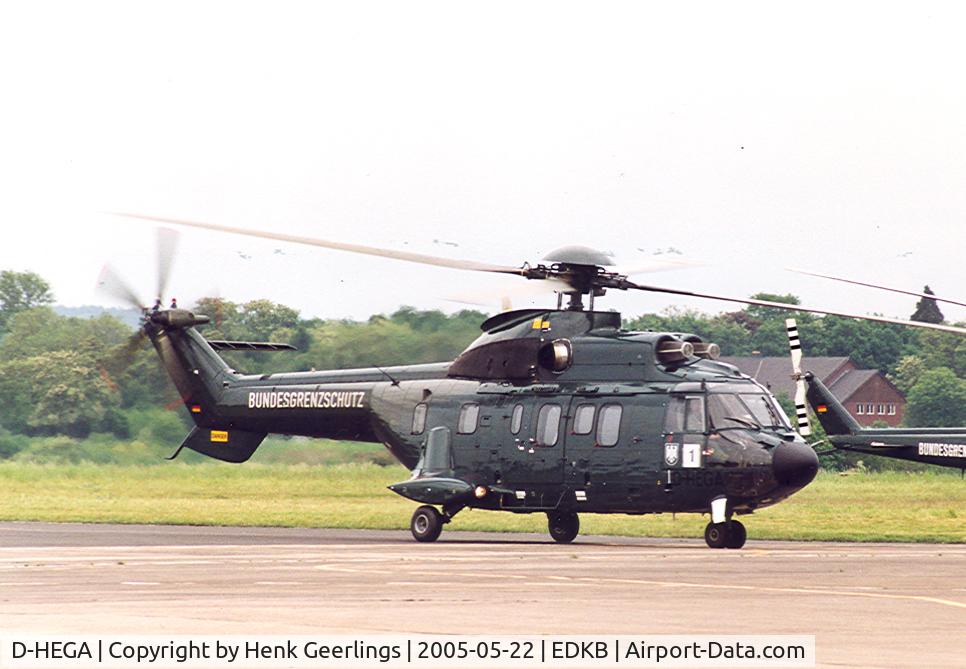 D-HEGA, Aerospatiale AS-332L-1 Super Puma C/N 2234, 50 years BGS - German Border Patrol