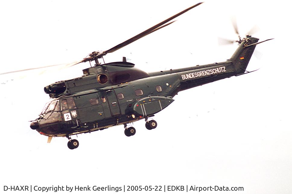 D-HAXR, Aerospatiale SA-330J Puma C/N 1553, 50 years BGS - German Border Patrol