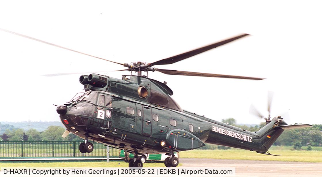 D-HAXR, Aerospatiale SA-330J Puma C/N 1553, 50 years BGS - German Border Patrol
