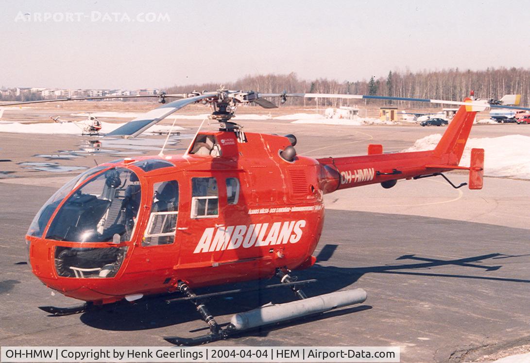 OH-HMW, MBB Bo-105CBS-4 C/N S-756, Ambulans
