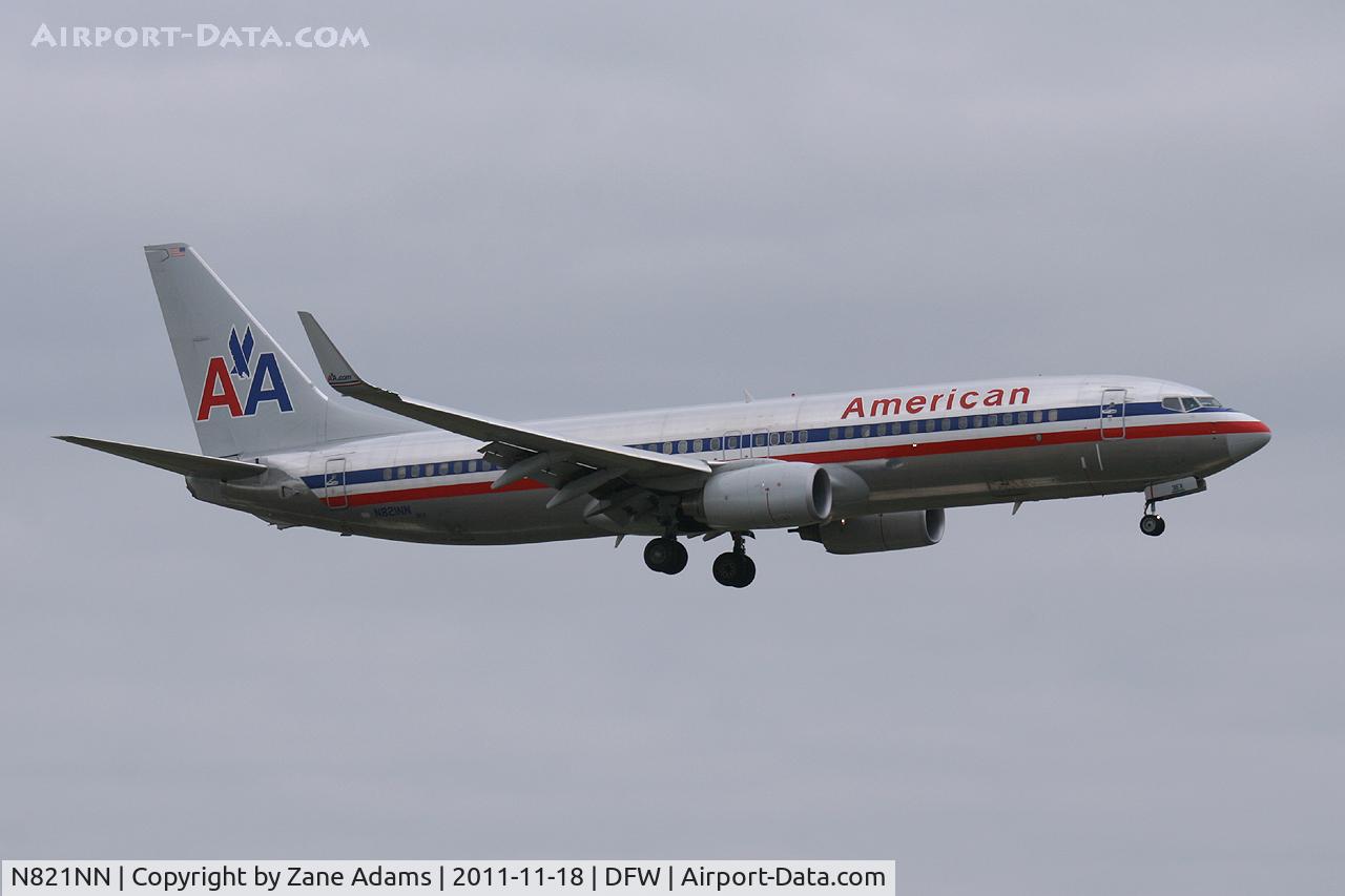 N821NN, 2009 Boeing 737-823 C/N 30912, American Airlines at DFW Airport