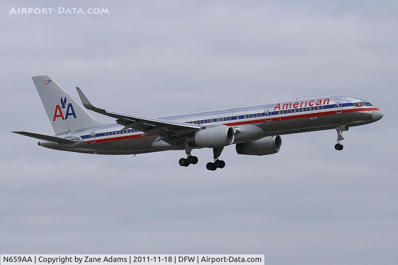 N659AA, 1992 Boeing 757-223 C/N 24617, American Airlines at DFW Airport