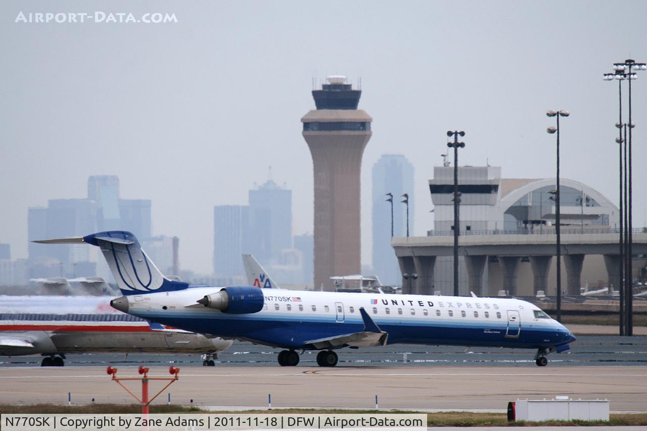 N770SK, 2006 Canadair CL-600-2C10 Regional Jet CRJ-700 C/N 10243, United Express at DFW Airport
