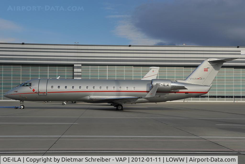 OE-ILA, 2009 Bombardier Challenger 850 (CL-600-2B19) C/N 8101, Vistajet Regionaljet 850