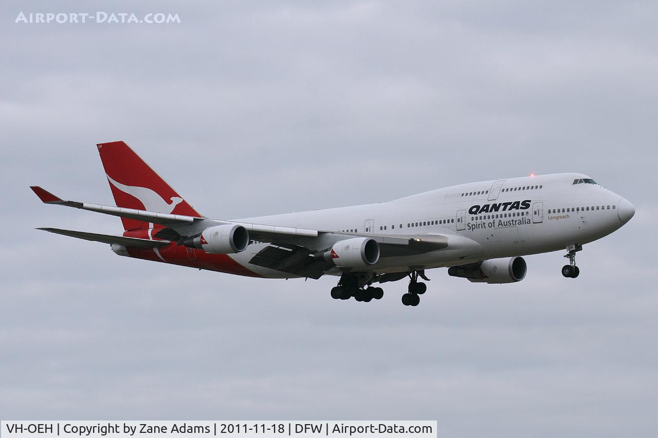 VH-OEH, 2003 Boeing 747-438/ER C/N 32912, Qantas 747 