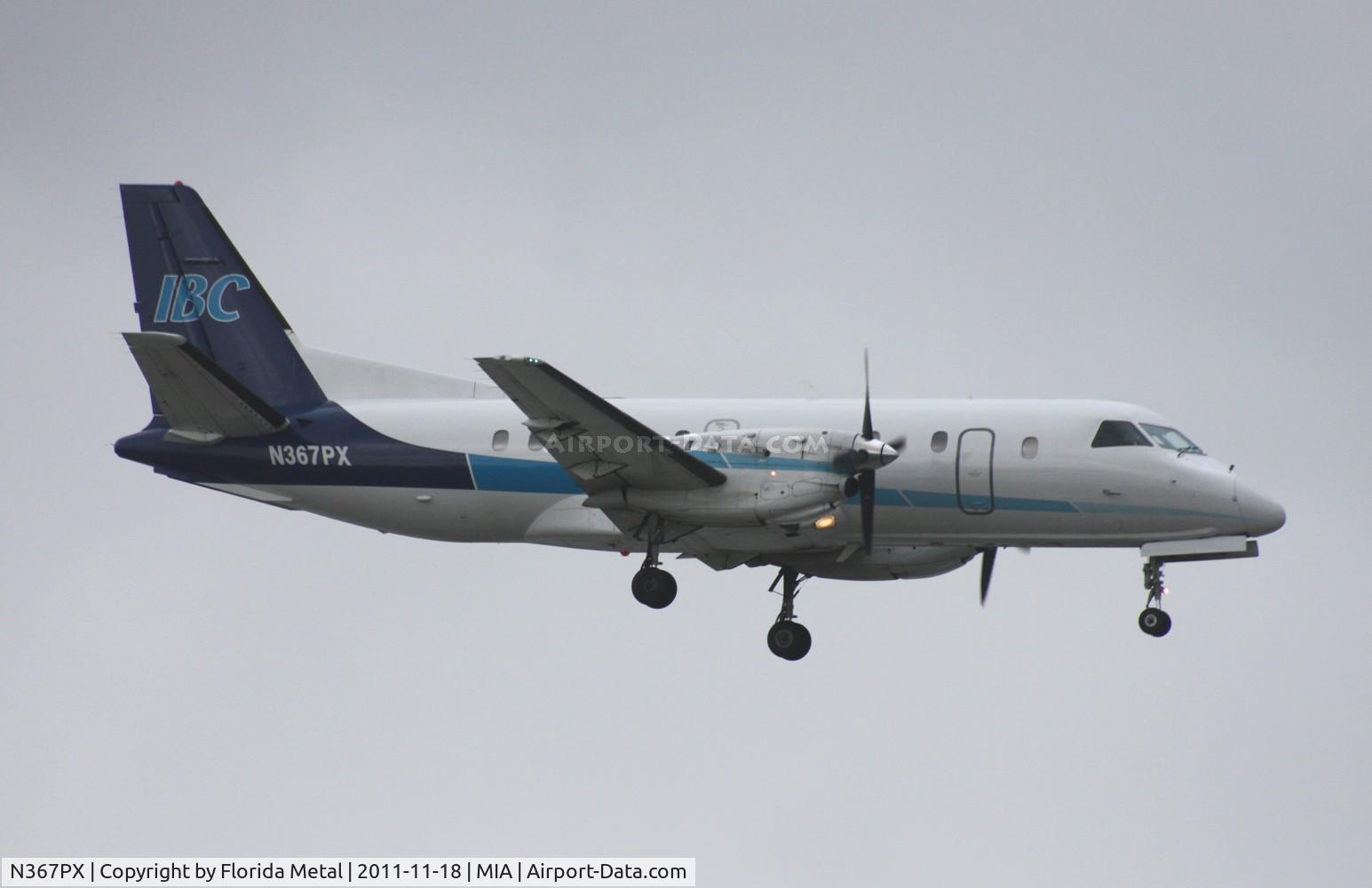 N367PX, 1991 Saab 340B C/N 340B-271, IBC Saab 340