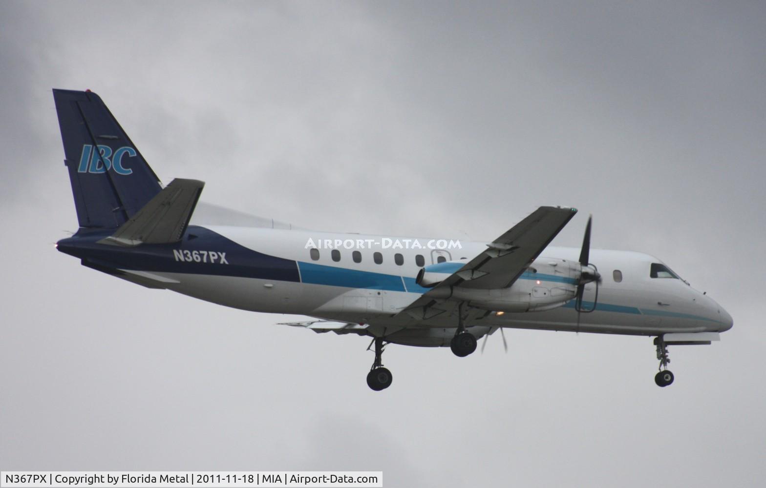 N367PX, 1991 Saab 340B C/N 340B-271, IBC Saab 340