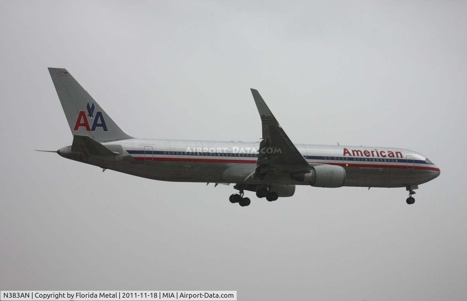 N383AN, 1993 Boeing 767-323 C/N 26995, American 767