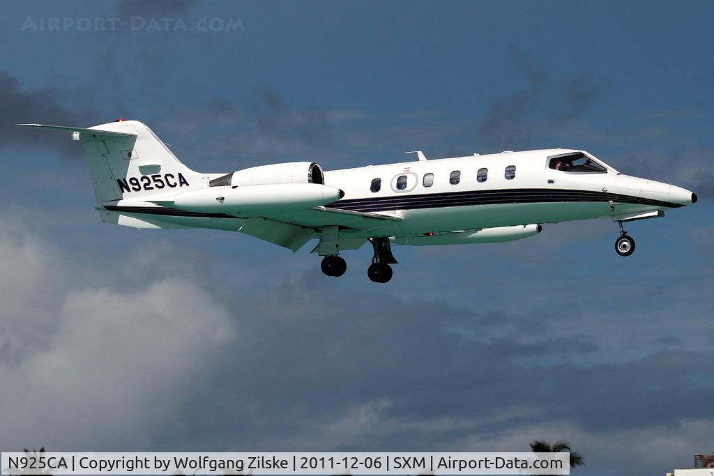 N925CA, Gates Learjet Corp. 35A C/N 605, visitor