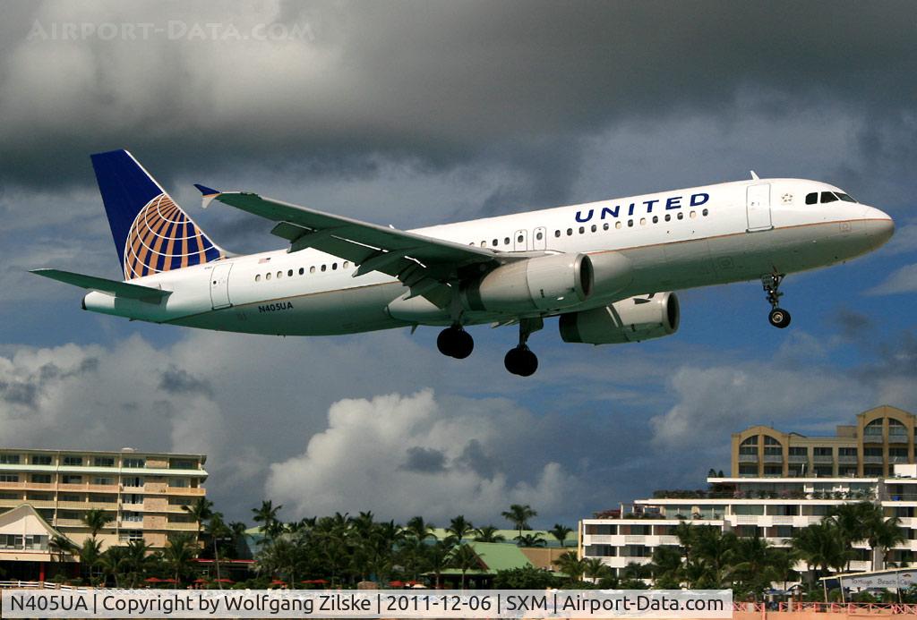 N405UA, 1993 Airbus A320-232 C/N 452, visitor