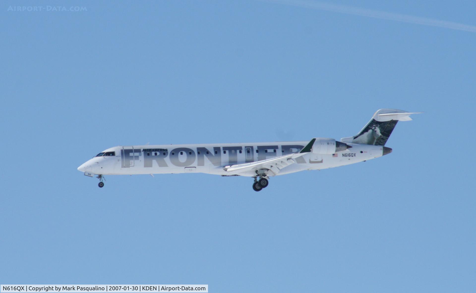 N616QX, 2003 Bombardier CRJ-701 (CL-600-2C10) C/N 10128, CL-600-2C10