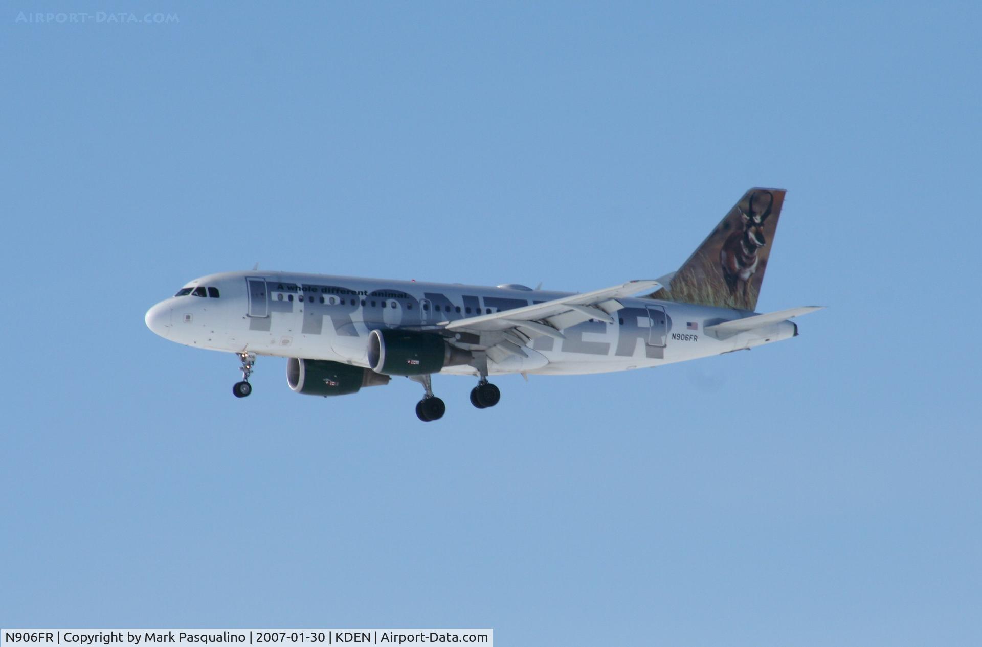 N906FR, 2002 Airbus A319-111 C/N 1684, Airbus A319