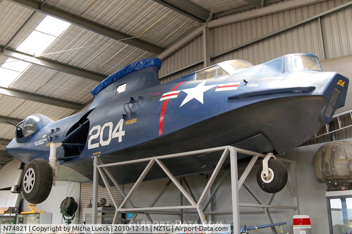 N74821, Consolidated PBY-5A Catalina C/N 1696, At Tauranga