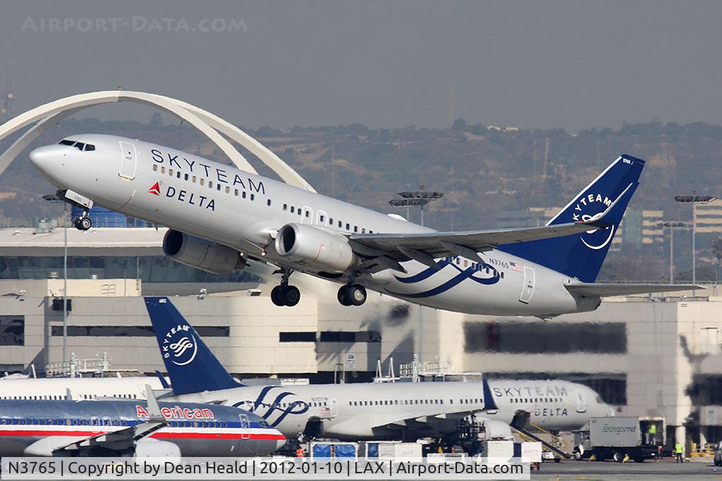 N3765, 2001 Boeing 737-832 C/N 30819, Delta Air Lines 
