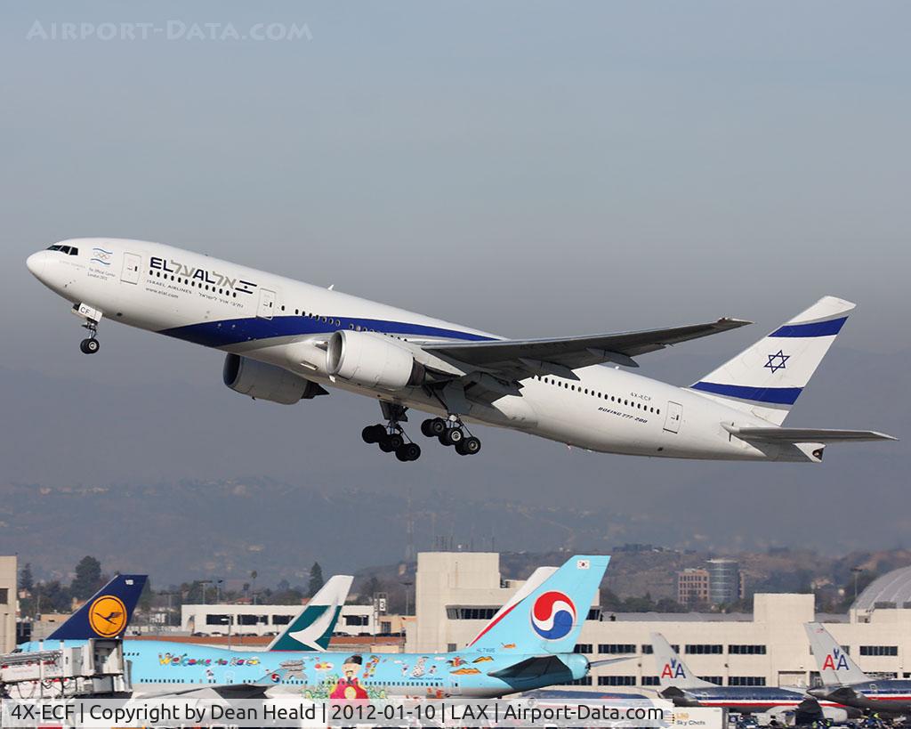 4X-ECF, 2007 Boeing 777-258/ER C/N 36084, EL AL Israel Airlines 