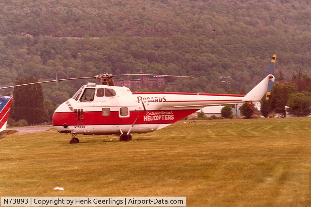 N73893, Sikorsky S-55 C/N 0000, Robars Int'l Helicopters