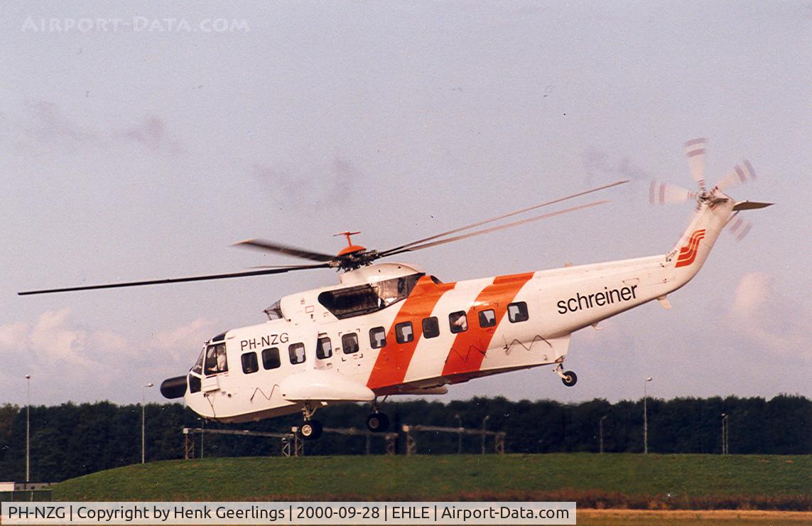 PH-NZG, Sikorsky S-61N C/N 61753, Schreiner North Sea Helicopters.