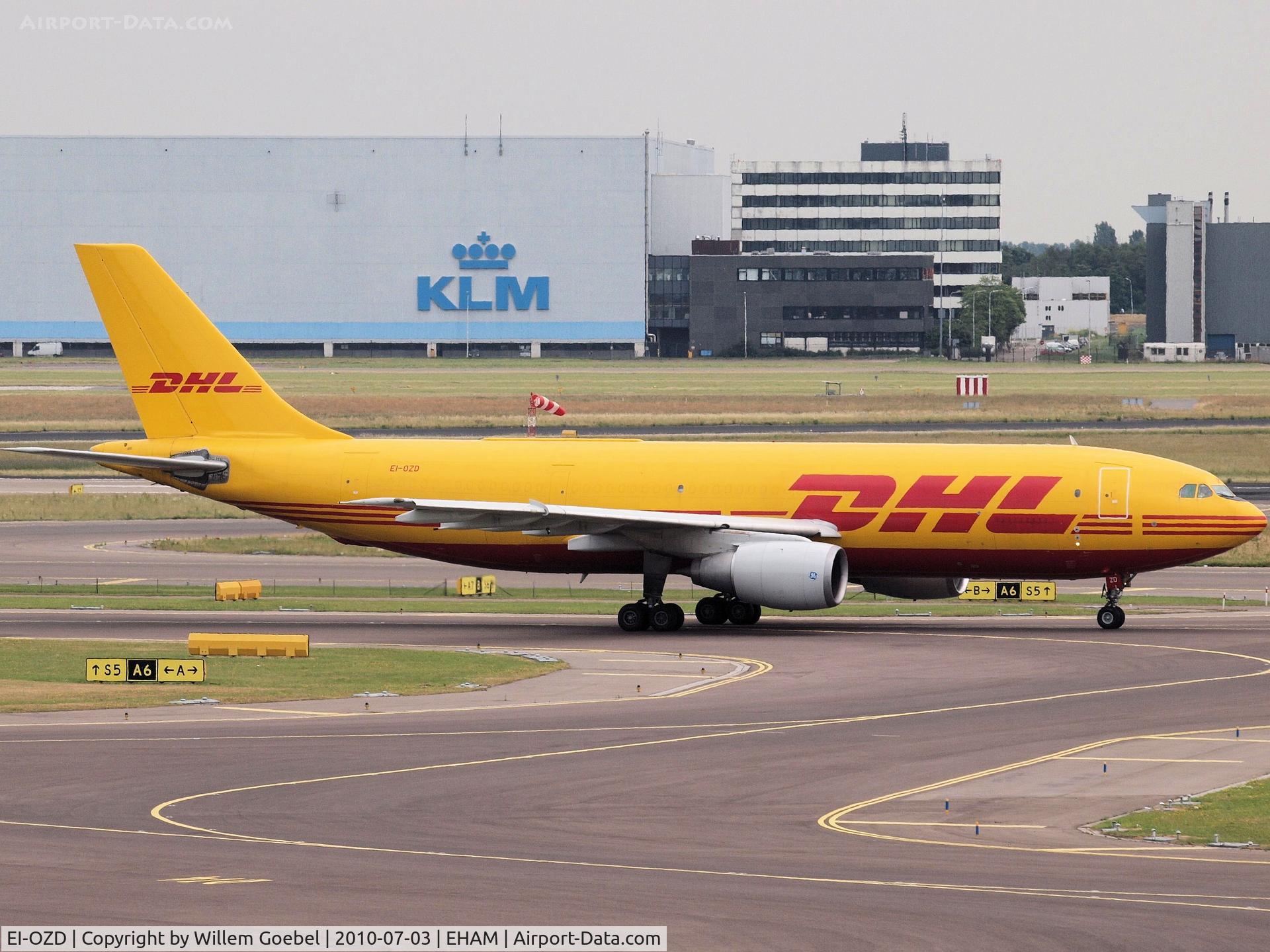 EI-OZD, 1983 Airbus A300B4-203F C/N 236, Taxi to the Cargo gate of Amsterdam Airport