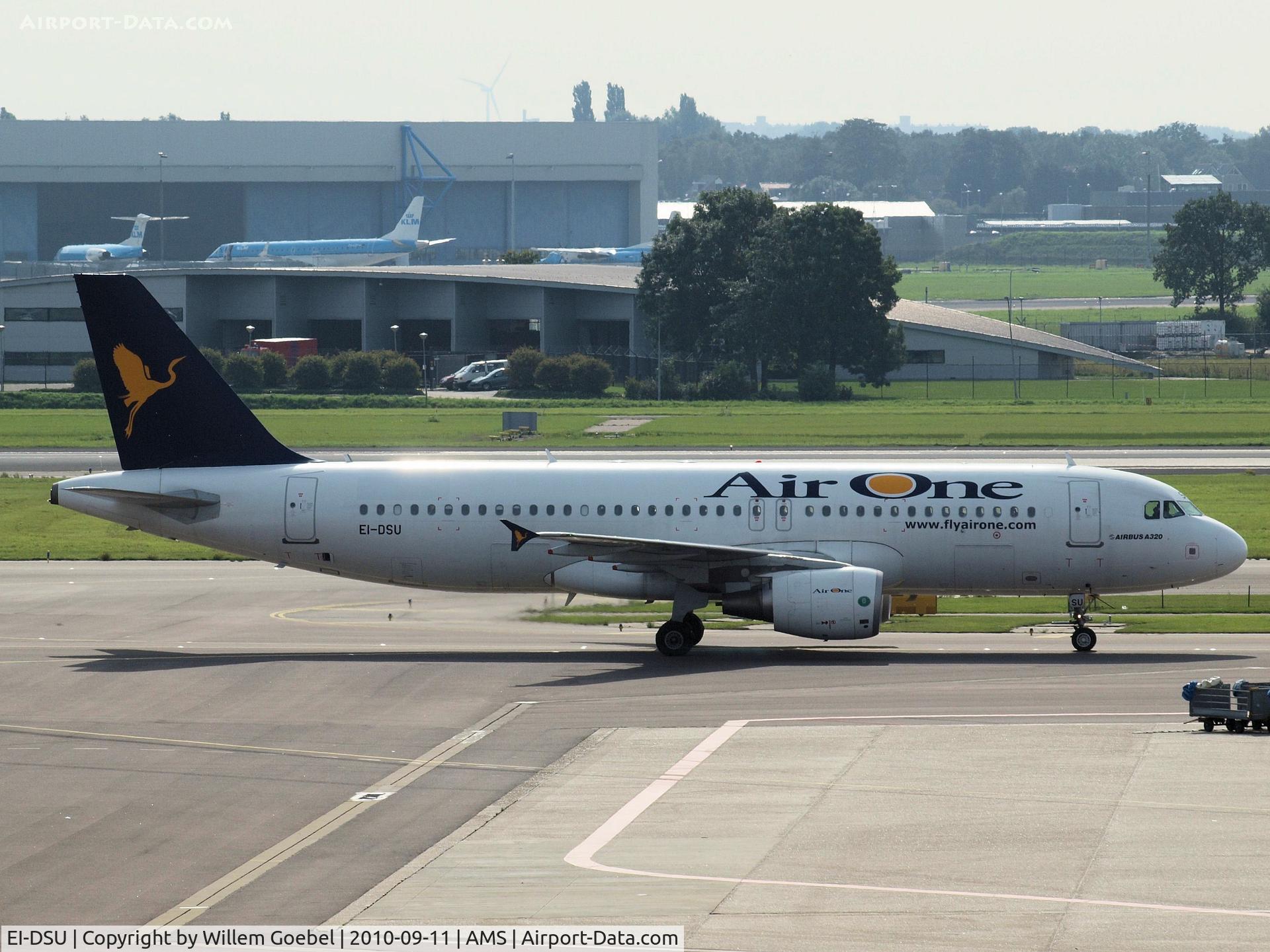 EI-DSU, 2008 Airbus A320-216 C/N 3563, Taxi to the gate of Amsterdam Airport