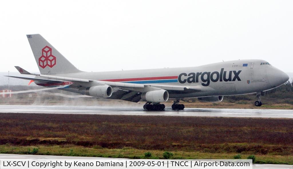 LX-SCV, 2001 Boeing 747-4R7F/SCD C/N 29733, Cargolux