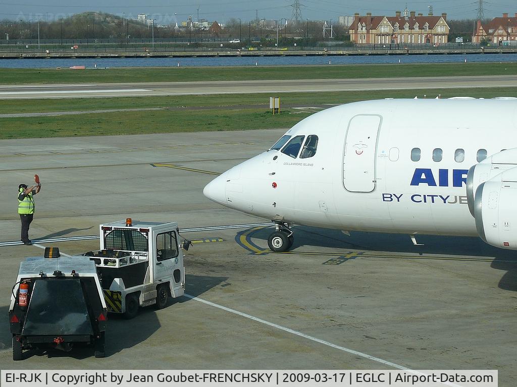 EI-RJK, 1999 British Aerospace Avro 146-RJ85A C/N E2348, ORY/LCY
