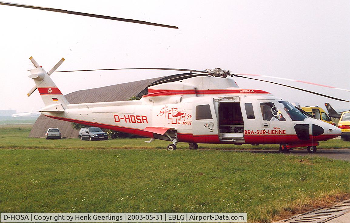 D-HOSA, 1993 Sikorsky S-76A+ C/N 760093, Wiking Helicopter Service.

Bierset Heli Meet 2003