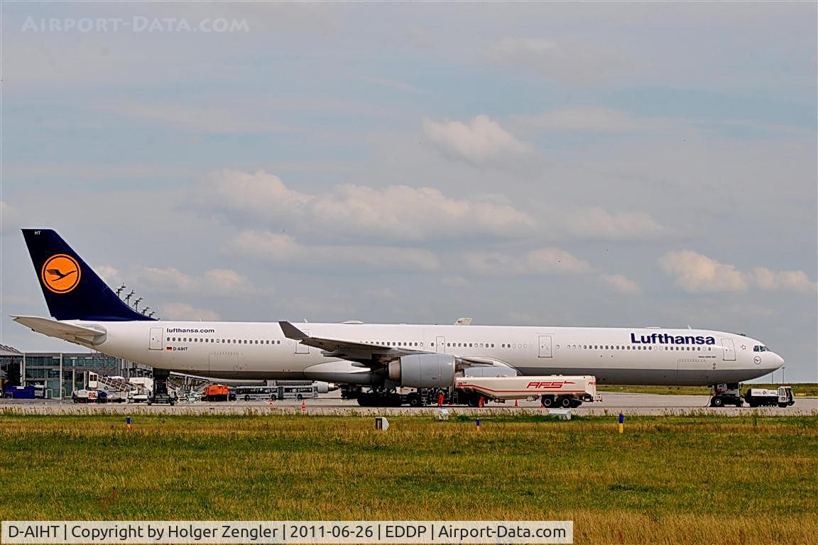 D-AIHT, 2008 Airbus A340-642 C/N 846, Unscheduled stop over between Osaka and Frankfurt......