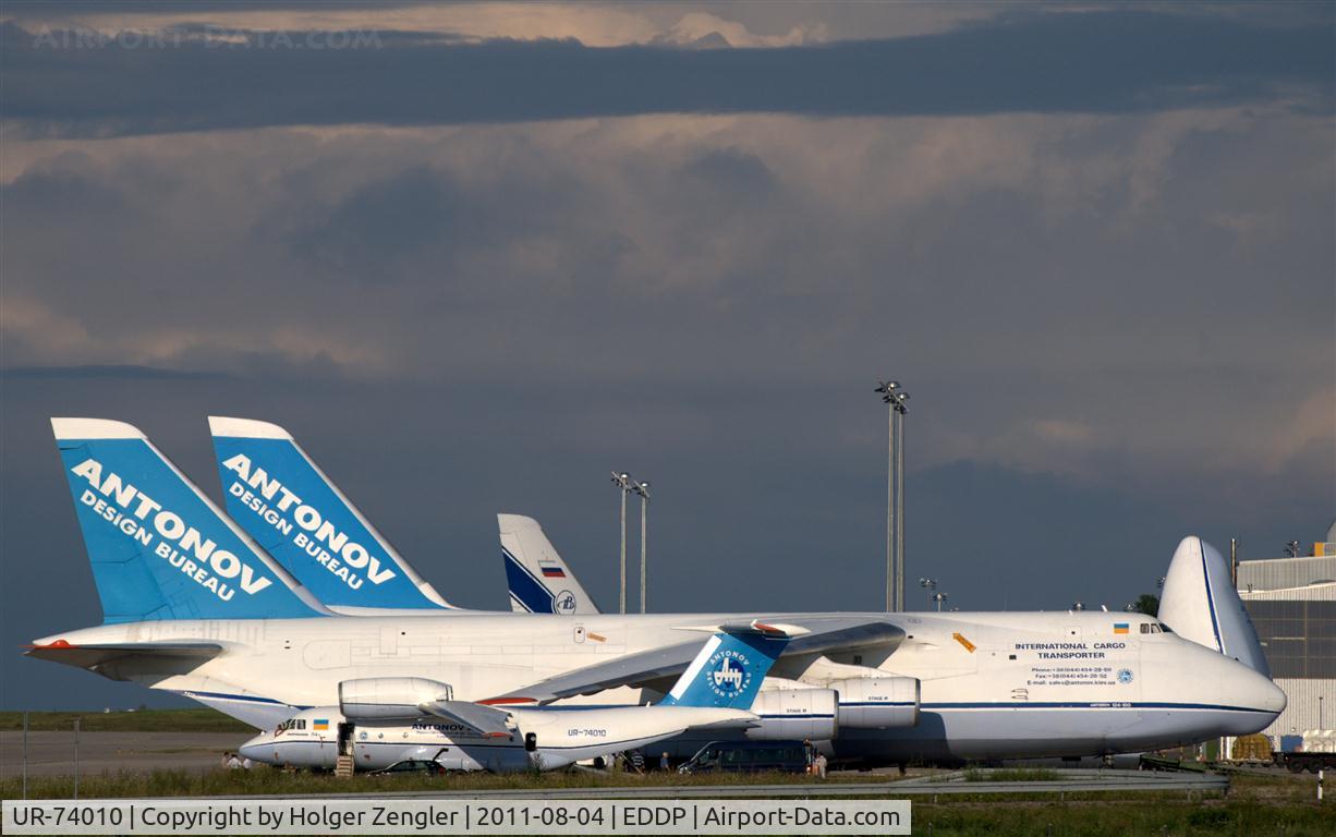 UR-74010, 1987 Antonov An-74T C/N 36547030450, Seems like a mother and child situation....