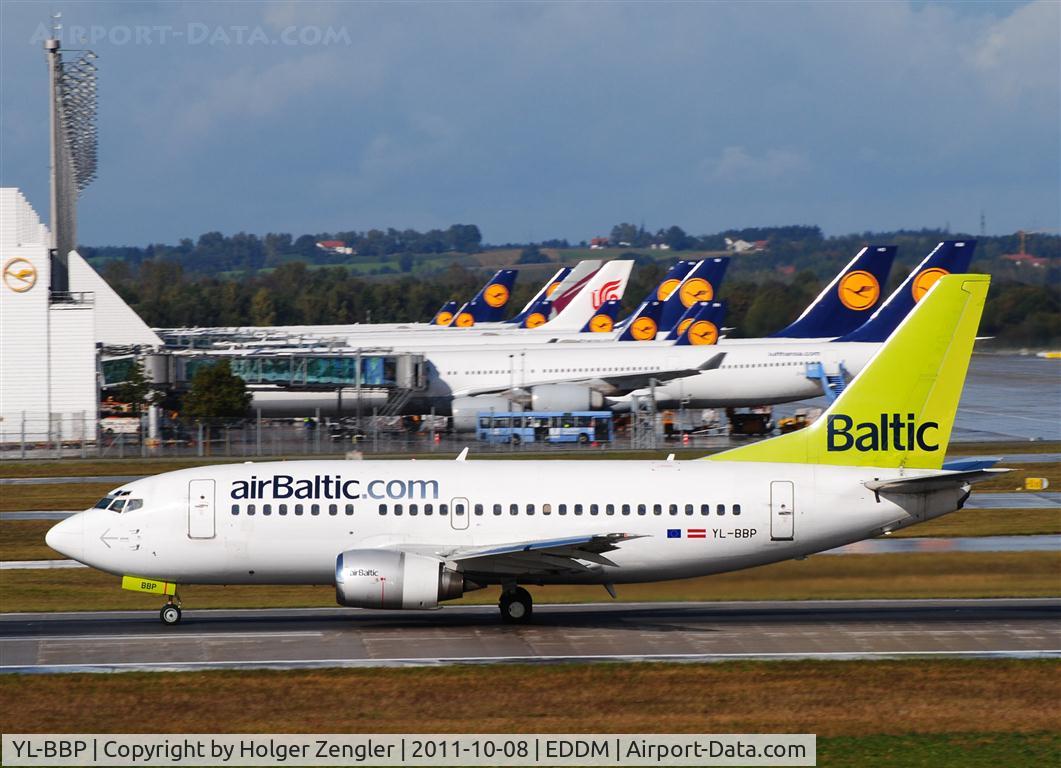 YL-BBP, 1992 Boeing 737-522 C/N 26688, Take- off on 26L....