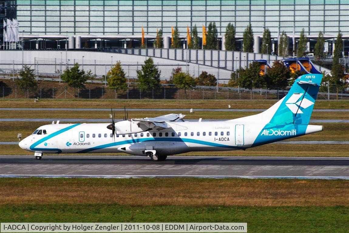 I-ADCA, 2001 ATR 72-212A C/N 658, Ready for take-off on rwy 26L...