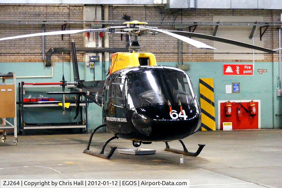 ZJ264, 1997 Eurocopter AS-350BB Squirrel HT1 Ecureuil C/N 2992, Defence Helicopter Flying School